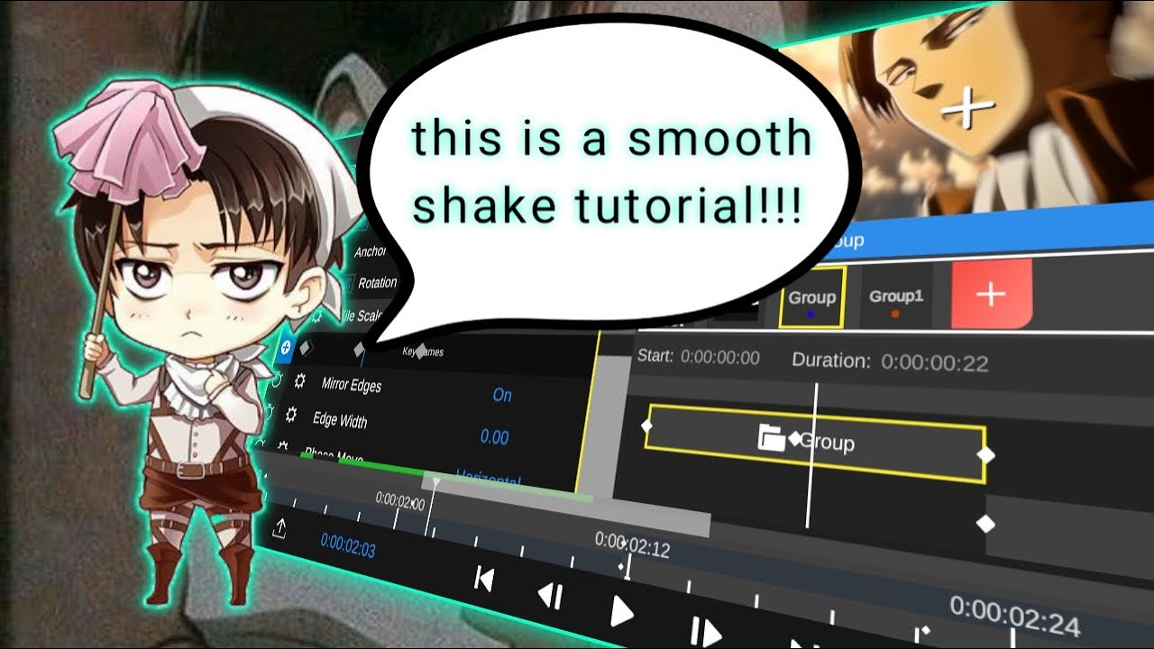 Tutorial Smooth Shake Position!!! | Node Video Tutorial AMV
