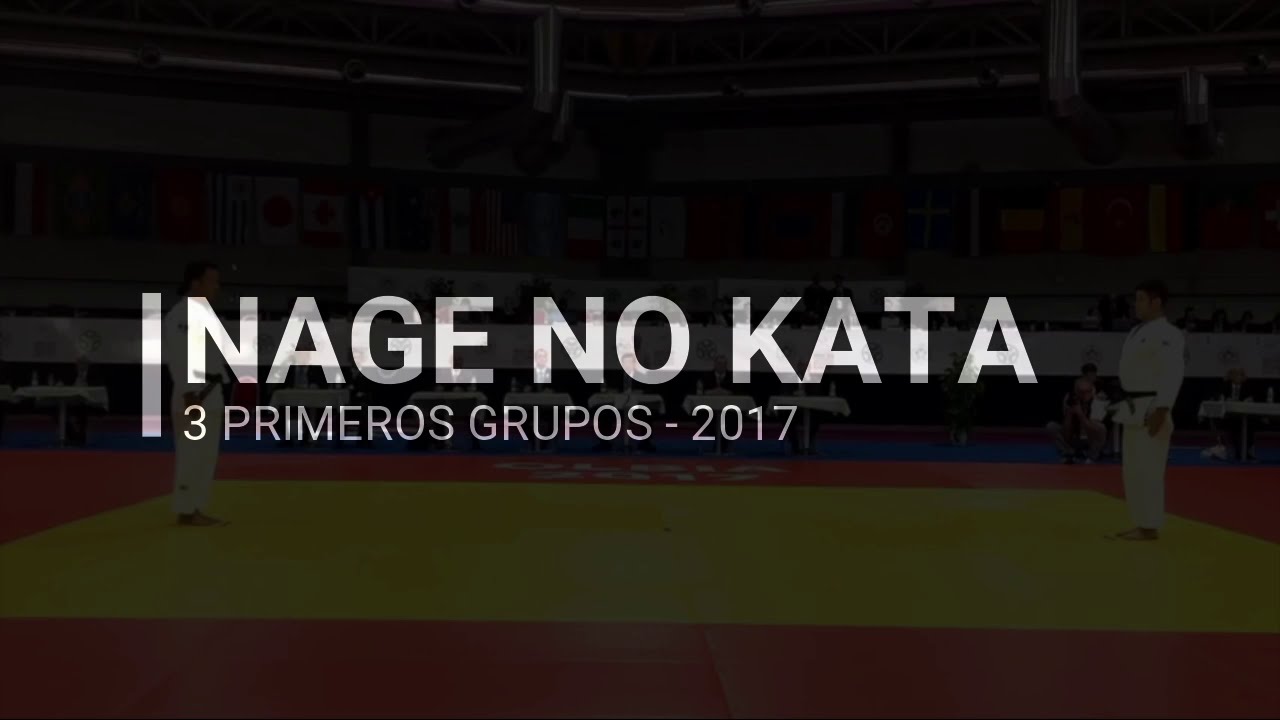 JUDO. Nage No Kata. 3 Primeros Grupos. 2017 y 2018