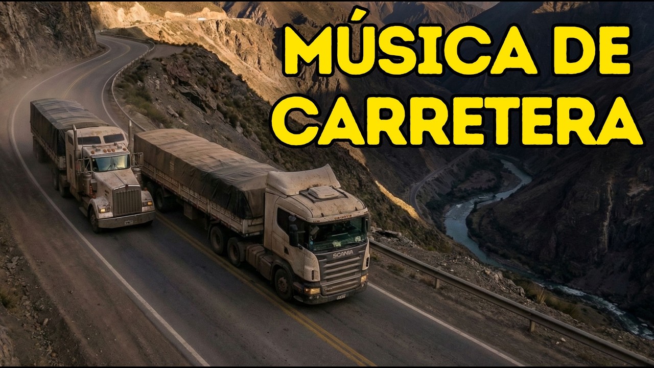 No Es Solo un Camino… Es una Vida | Canciones de Carretera para Camioneros Reales