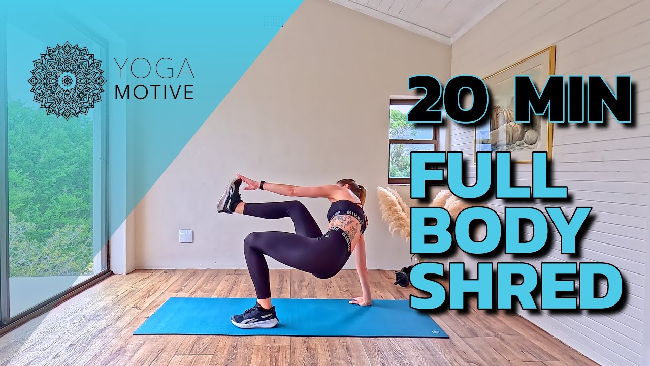 20min Full Body Shred | No Equipment HIIT Workout