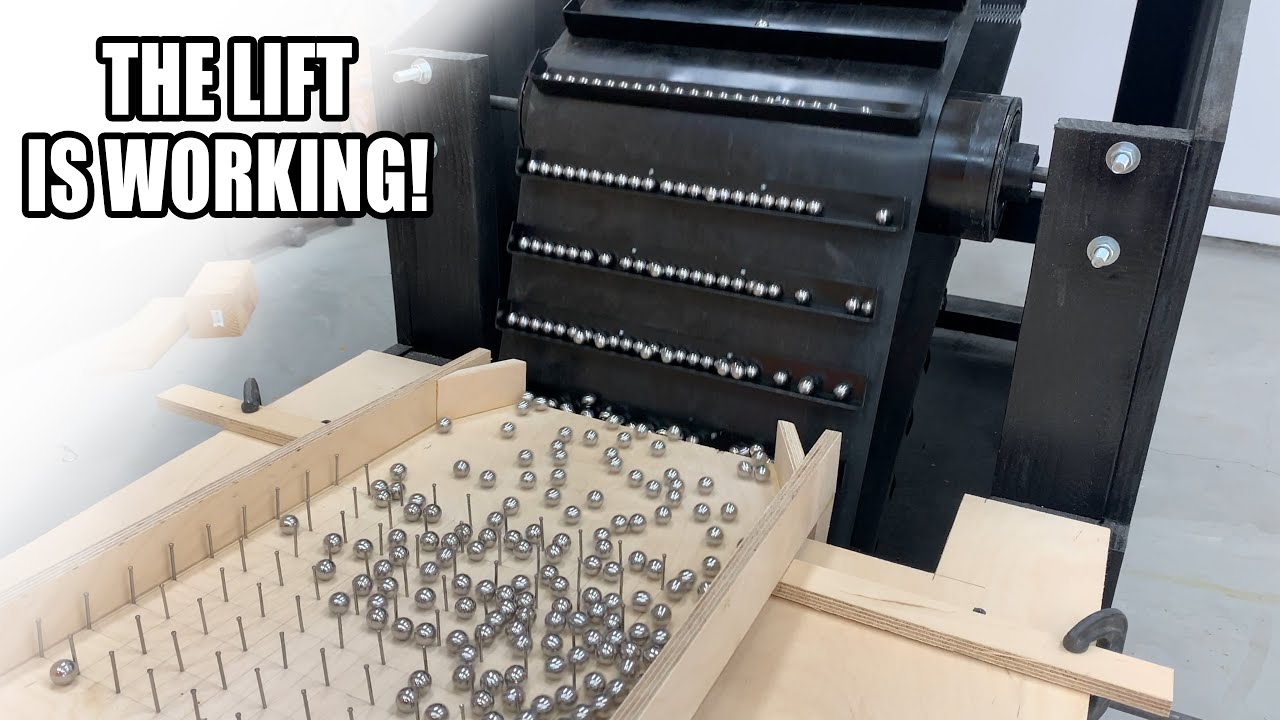 Universal Marble Machine Lift Build, Part 4: Getting it Up and Running