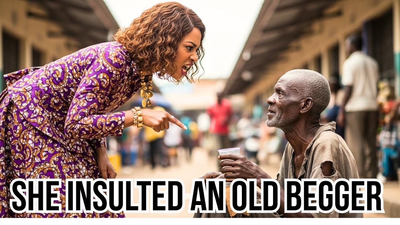 She Insulted an Old Beggar... What Happened Next Destroyed Her Life