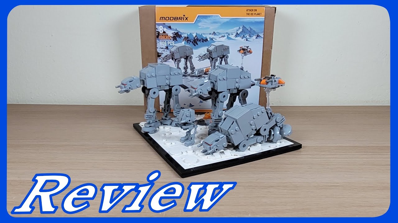 Modbrix - Scifi - Angriff auf dem Eisplaneten - Review