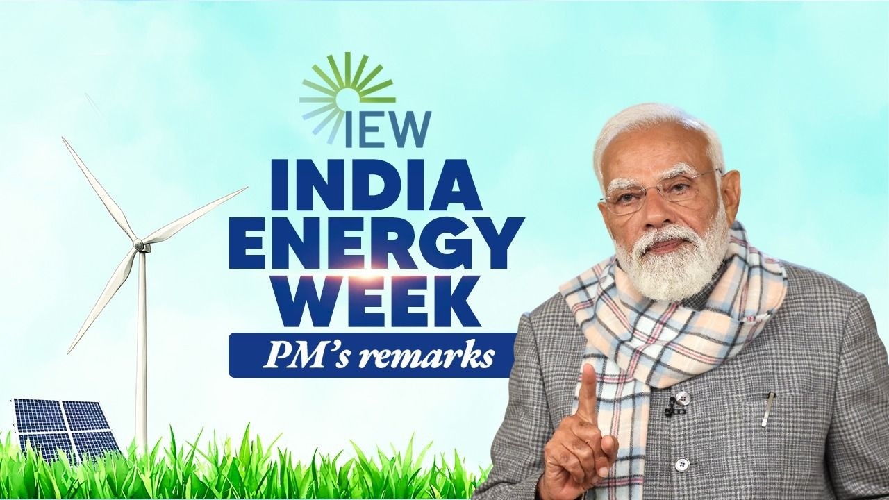 LIVE: PM Modi’s remarks during inauguration of India Energy Week via video conferencing