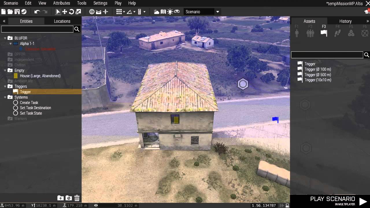 Arma3 3D Editör Create Task-2 Türkçe #3