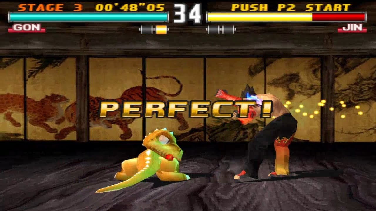Tekken 3 Gon with Paul Moves Arcade