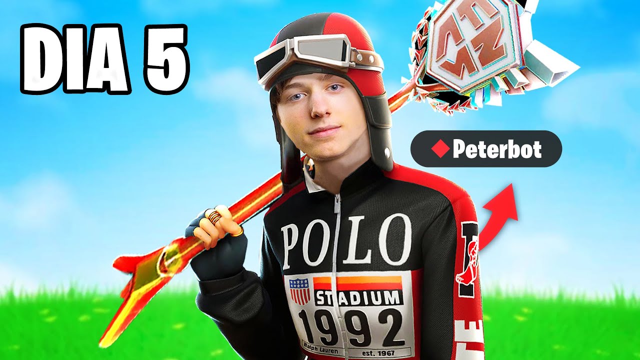 ENTRENÉ como PETERBOT por  1 SEMANA *Mejoré rápido*