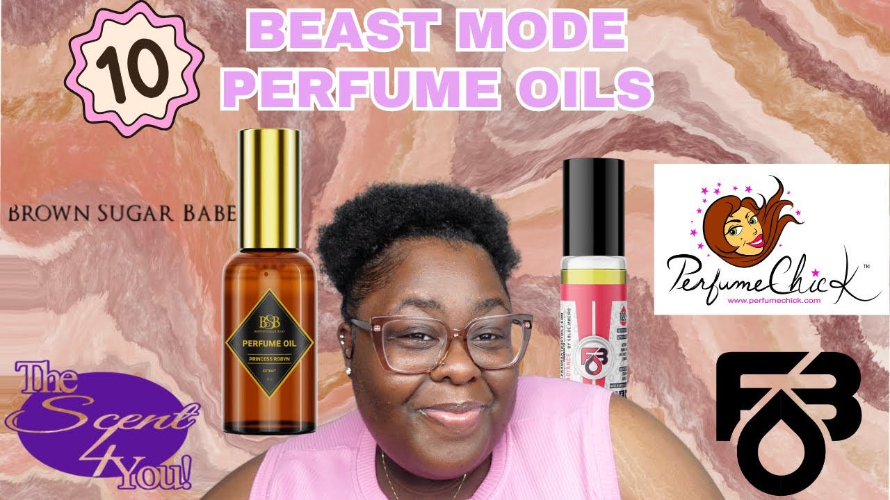 10 Beast Mode Perfume Oils|10 K Series|Long Lasting Perfume Oils|
