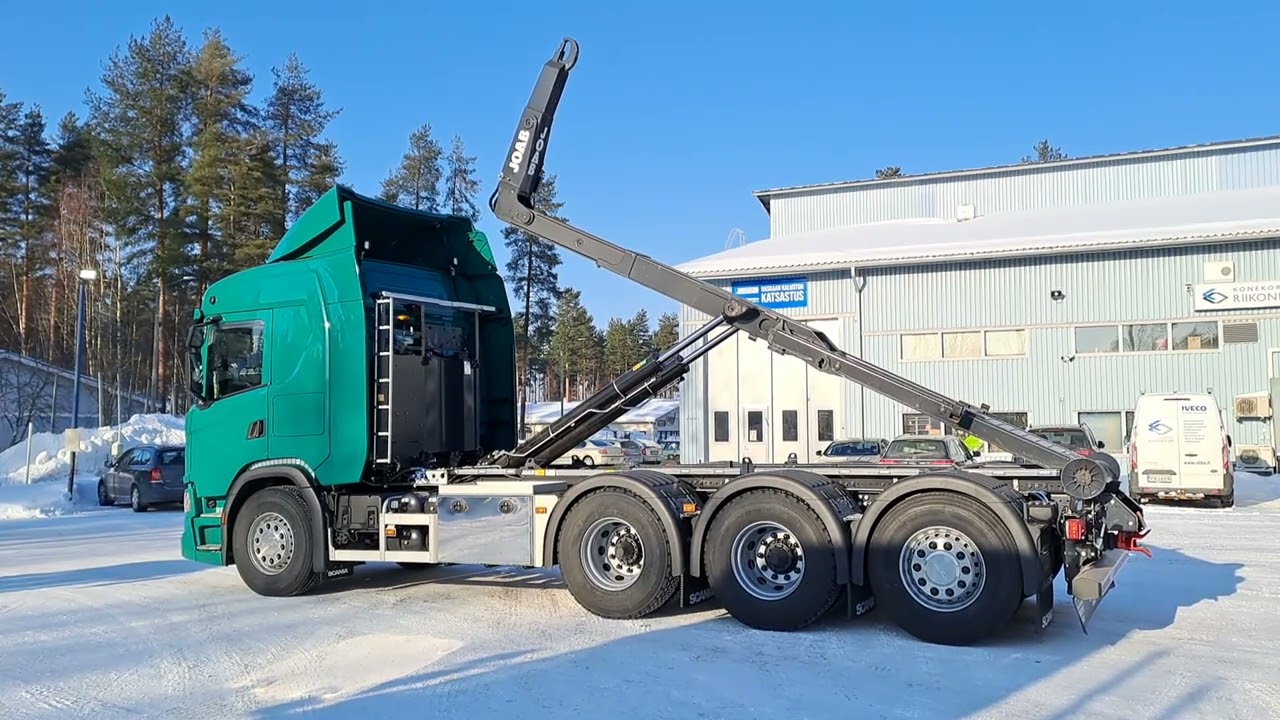 SCANIA G 560 8x4 & JOAB L24A