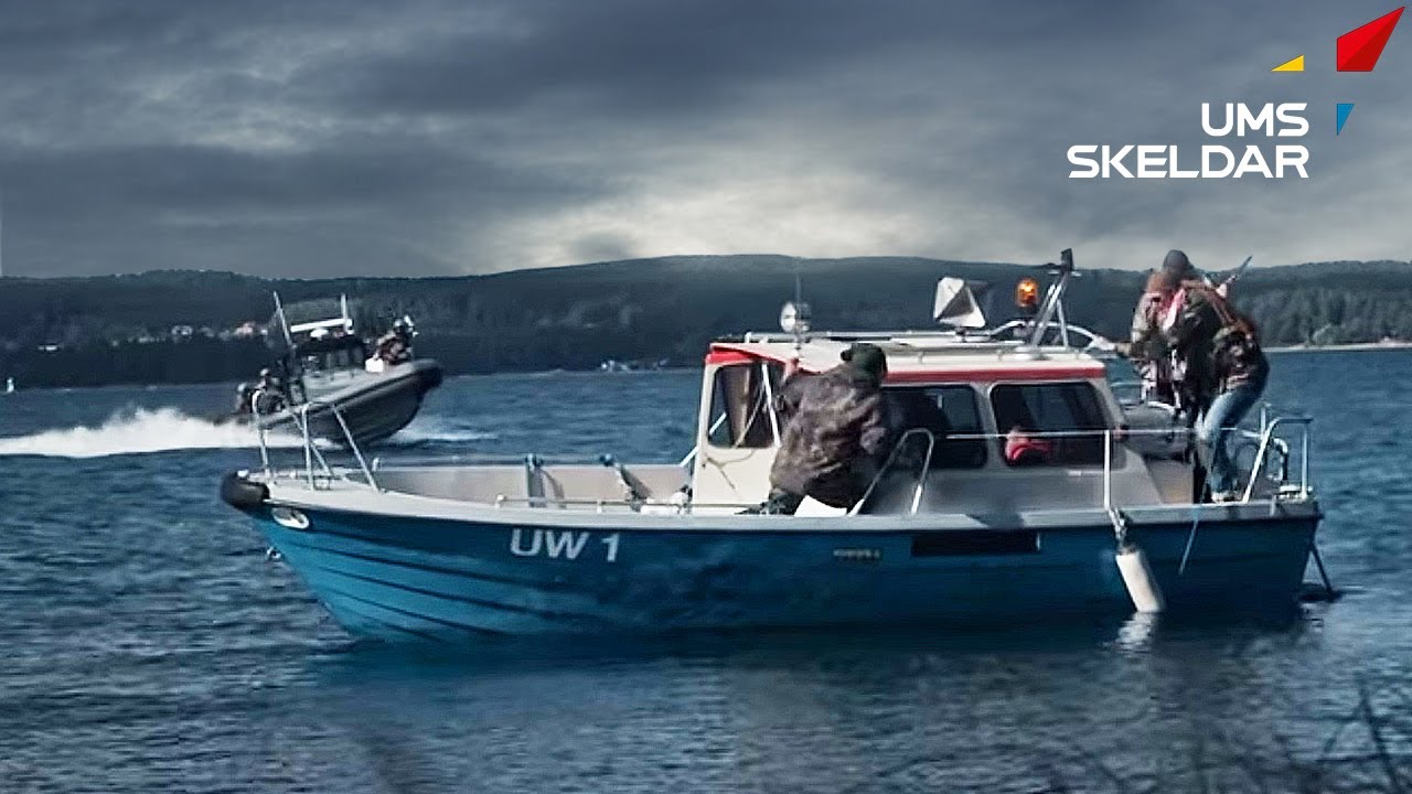 UMS Skeldar Drone Locates Pirates at Sea