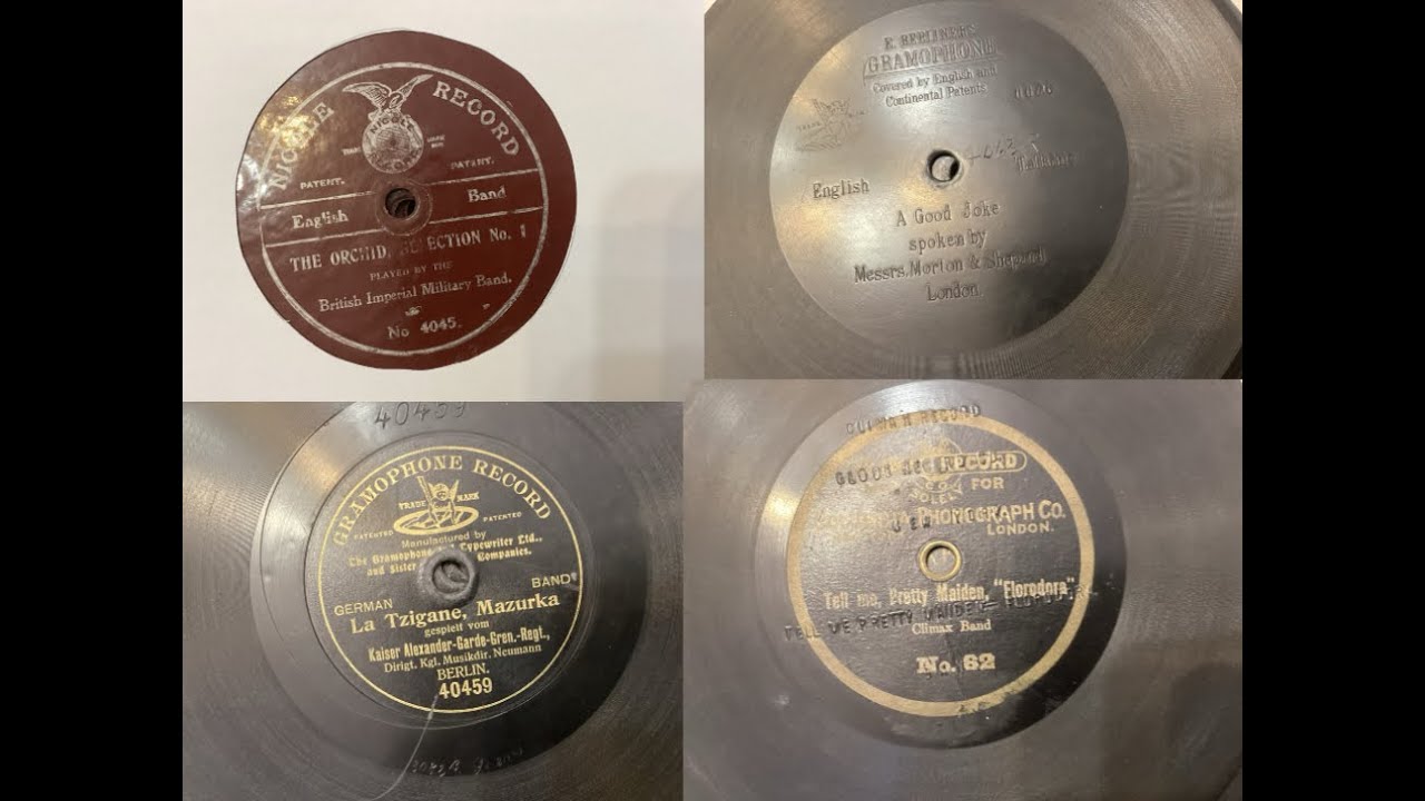 unboxing loads of 7” gramophone records!