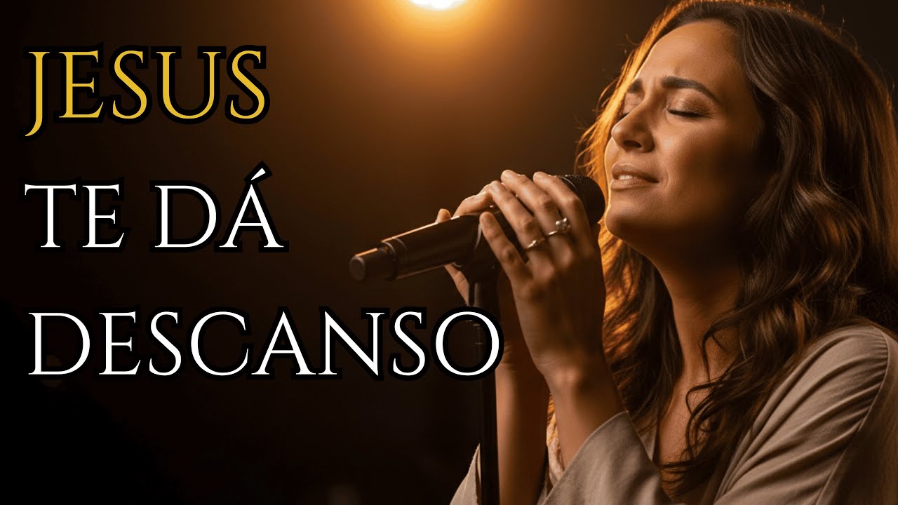 Jesus Te Dá Descanso 🌿 | Louvor Para Quem Está Cansado (Mateus 11:28)