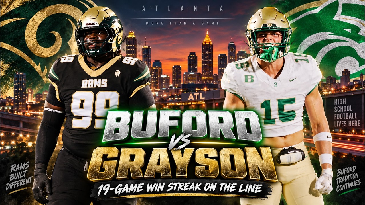 😳 #5 BUFORD vs GRAYSON | GEORGIA POWERHOUSE PUTS 19-GAME WIN STREAK ON THE LINE 🔥