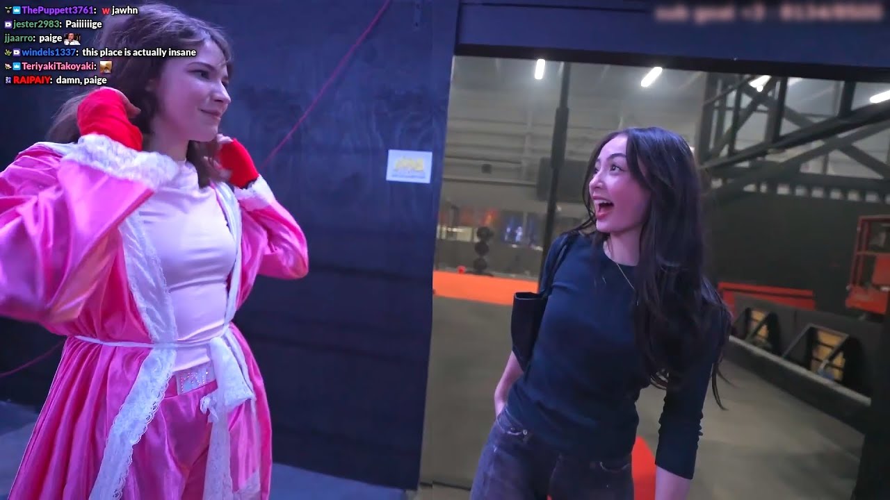 Сакура случайно встретила Пейдж перед её матчем на мероприятии Джейсона 😳