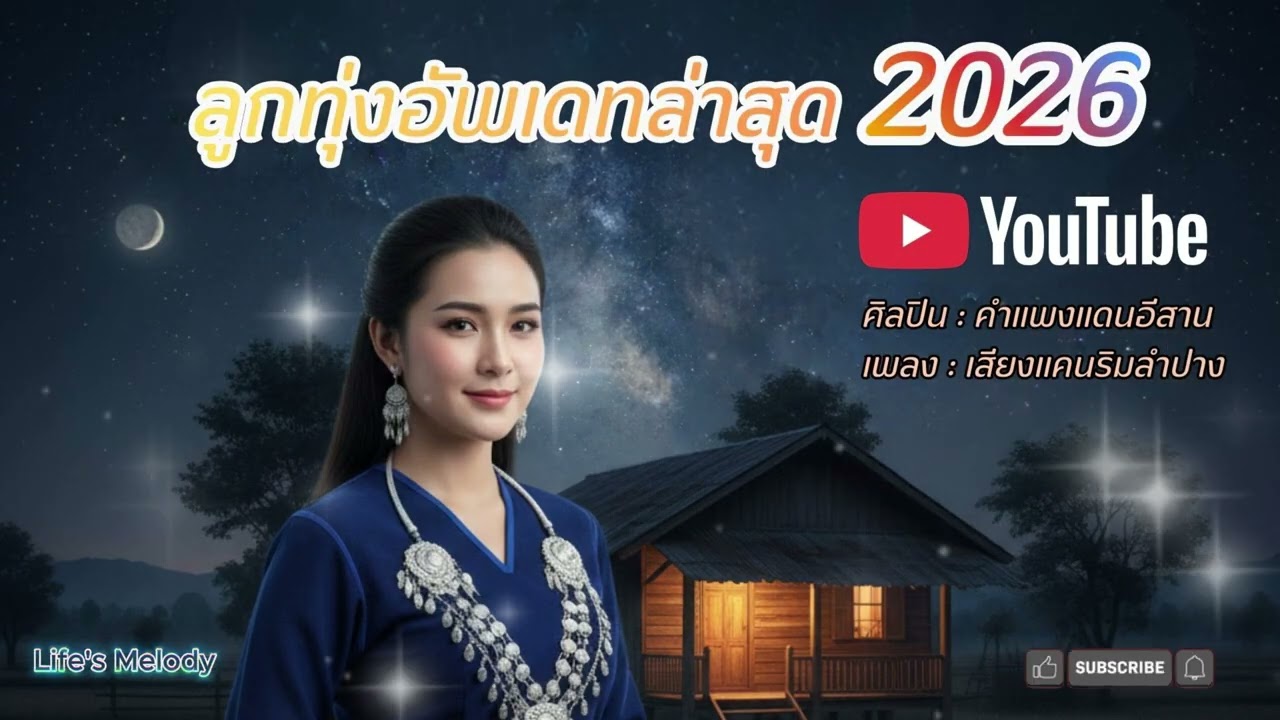 หมอลำลูกทุ่งอีสาน | กลิ่นบ้านเกิด | ฮักซึ้งใต้แสงเดือน