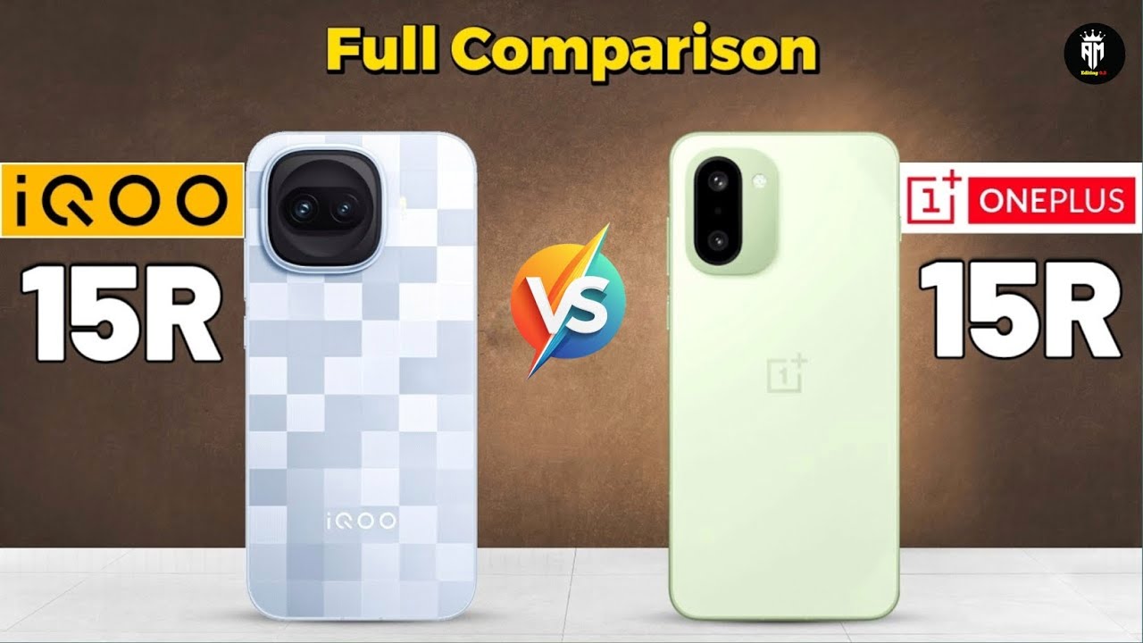IQOO Z15R vs OnePlus 15R Full Comprison 🔥 Which One Buy One ❓🤔