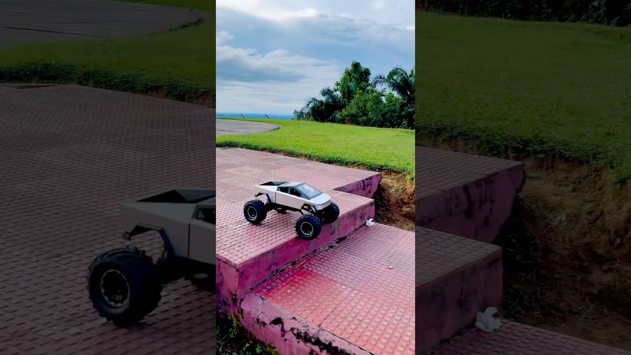 rc rock crawler rc cybertruck  #shortsfeed #toys