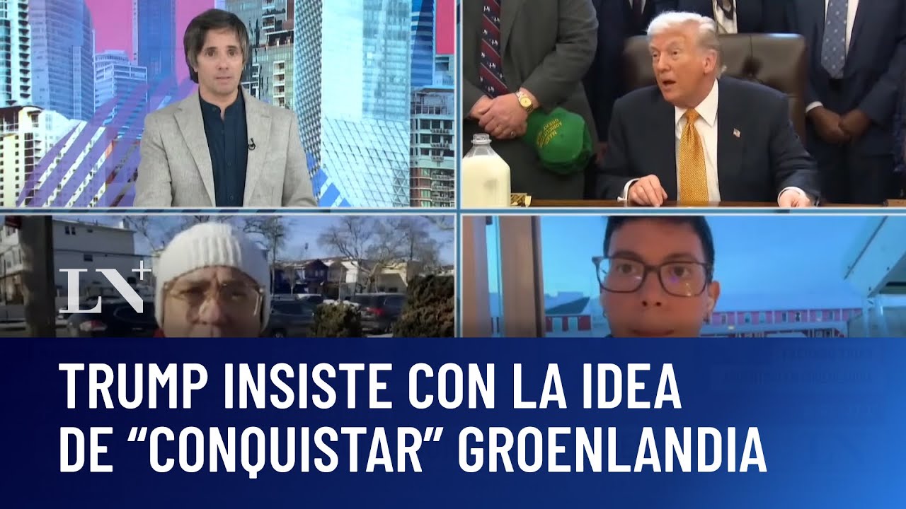 Trump insiste en tomar el control de Groenlandia; pese a la oposición de la OTAN