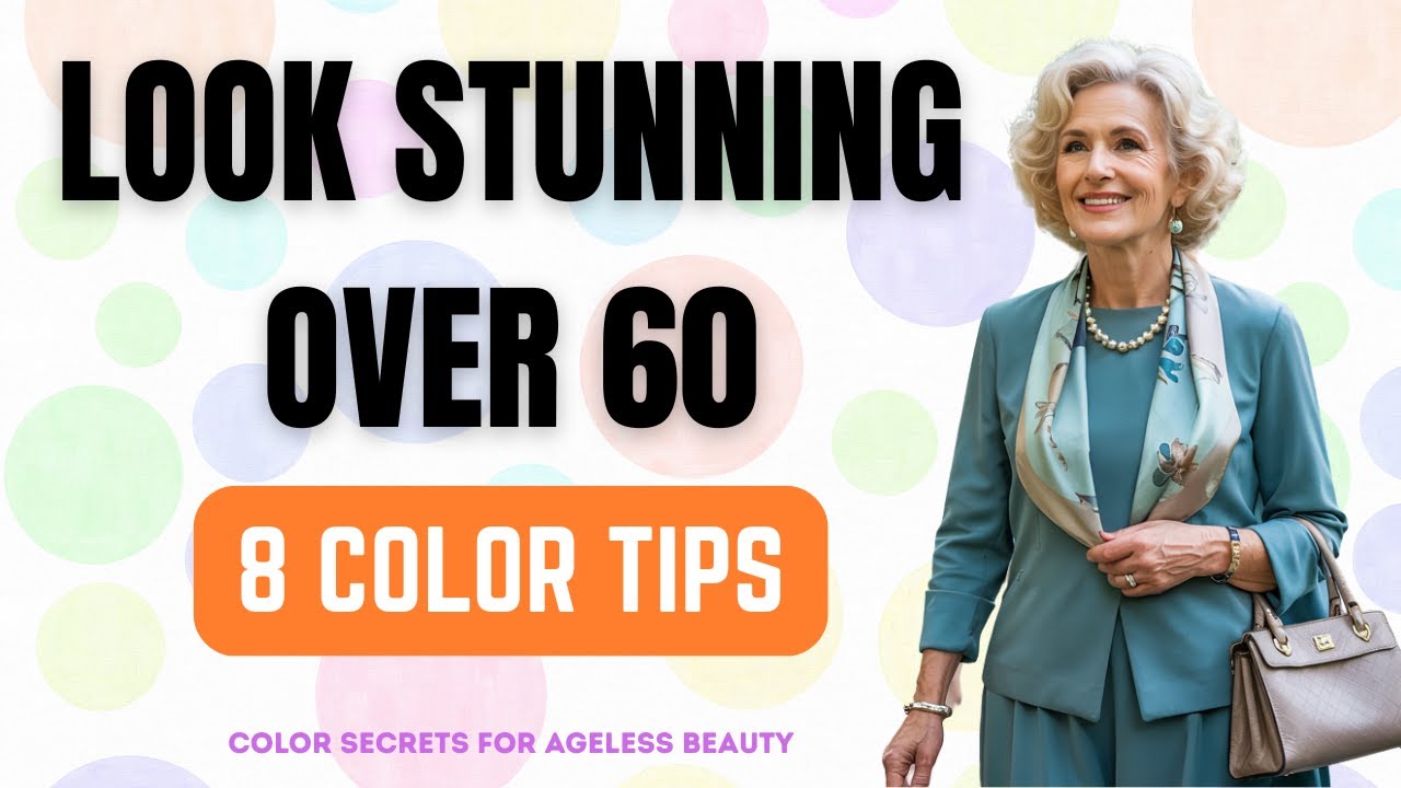 8 Stunning Colors Every Woman Over 60 Should Wear – Look Radiant Instantly! #AgelessBeauty