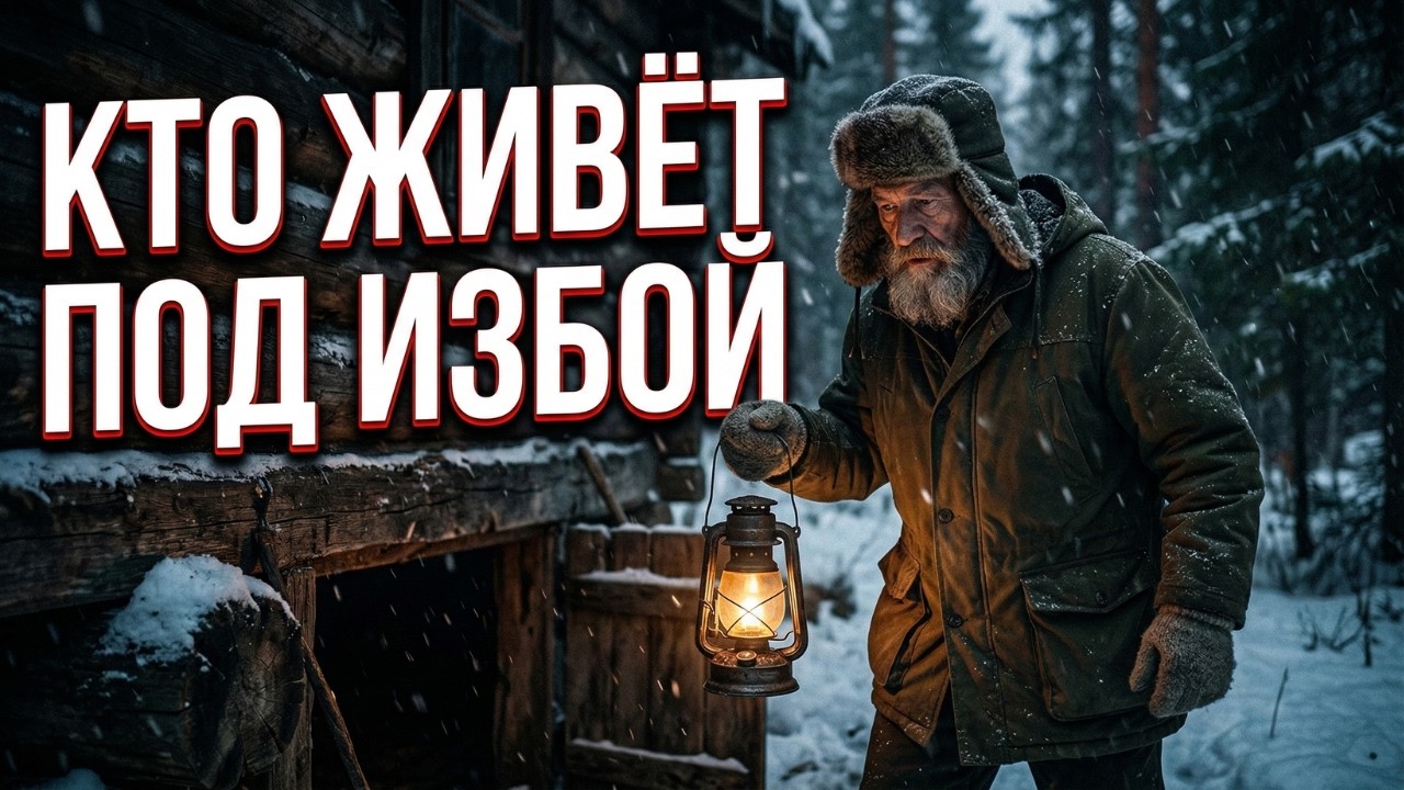 КТО ЖИВЁТ ПОД ТАЁЖНОЙ ИЗБОЙ — история, которую рассказал старый егерь