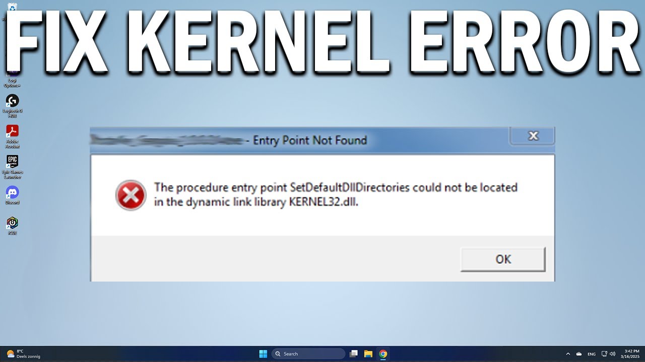 Как исправить ошибку динамической библиотеки Kernel32.dll в Windows 7 или 10 &mdash; простое решение