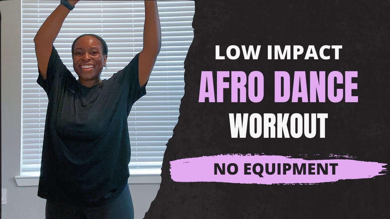 Low Impact Afro Dance Workout For Weight Loss | No Equipment