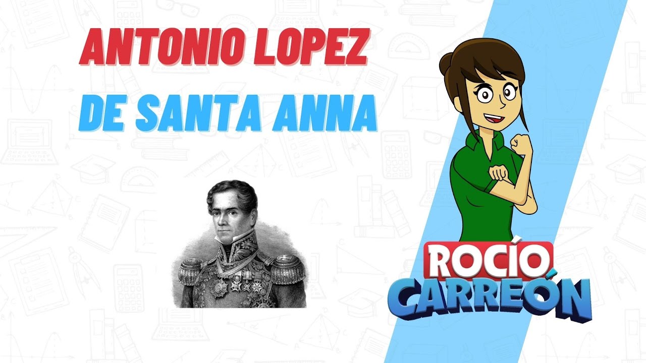 BIOGRAFÍA ANTONIO LÓPEZ DE SANTA ANNA - PERDIDA DEL TERRITORIO MEXICANO