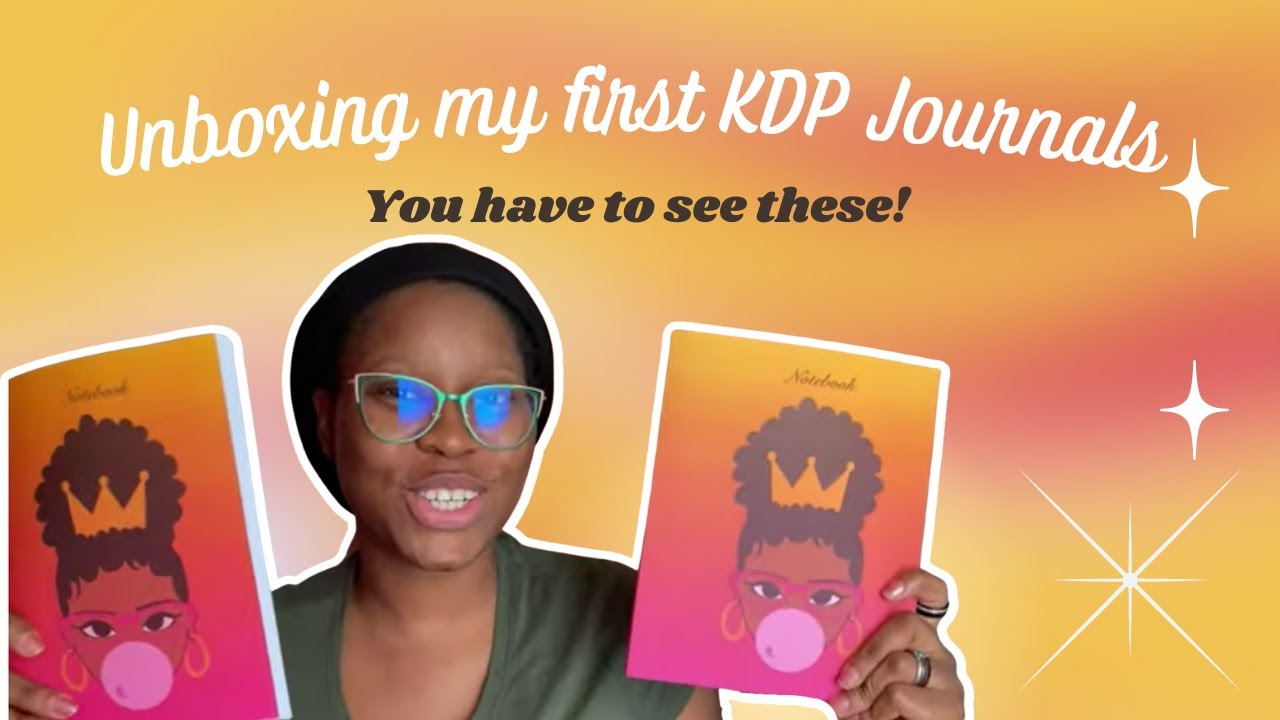 Unboxing my KDP Books | Creating Journals, Planners and Low Content Books | KDP Journey | Amazon KDP