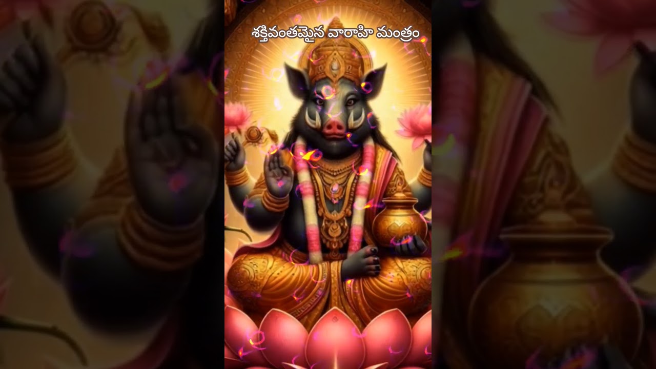 Varahi Mantra - powerful mantra for success #varahi #varahimantra #powerful