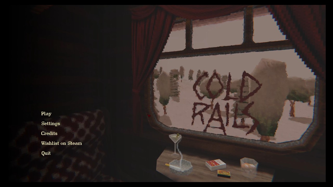 Serving up some drinks and even cookies as we're haunted by a ghost woman in a dress -Cold Rails