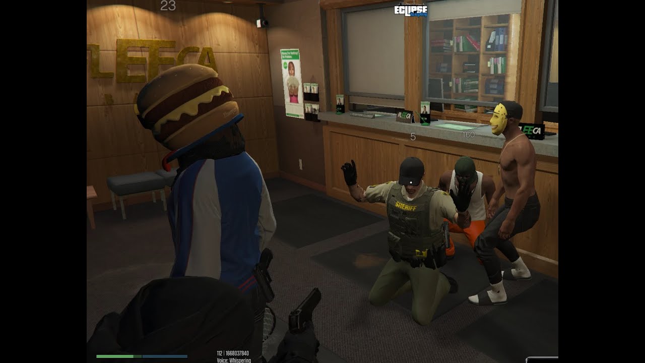 Successful Bank Robbery in ECRP!!