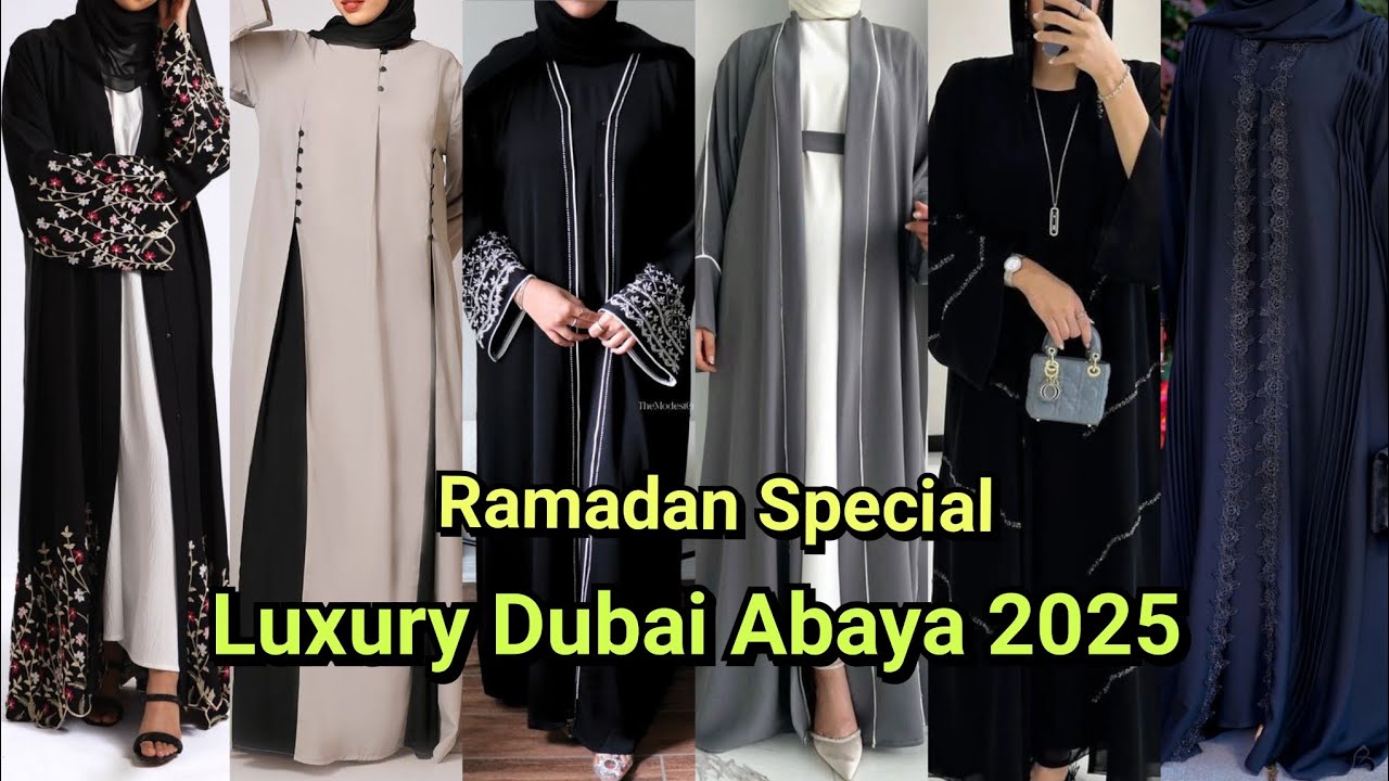 Latest Dubai abaya design 2025 | Ramadan Special abaya design/New Abaya collection 2025/Burka Design