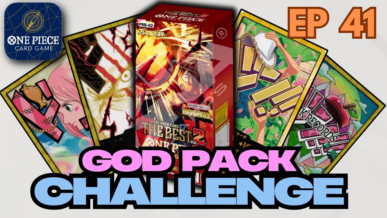 * IS THIS FINALLY THE BOX?!?  *  -  One Piece Card Game GOD PACK FRIDAYS Ep. 41