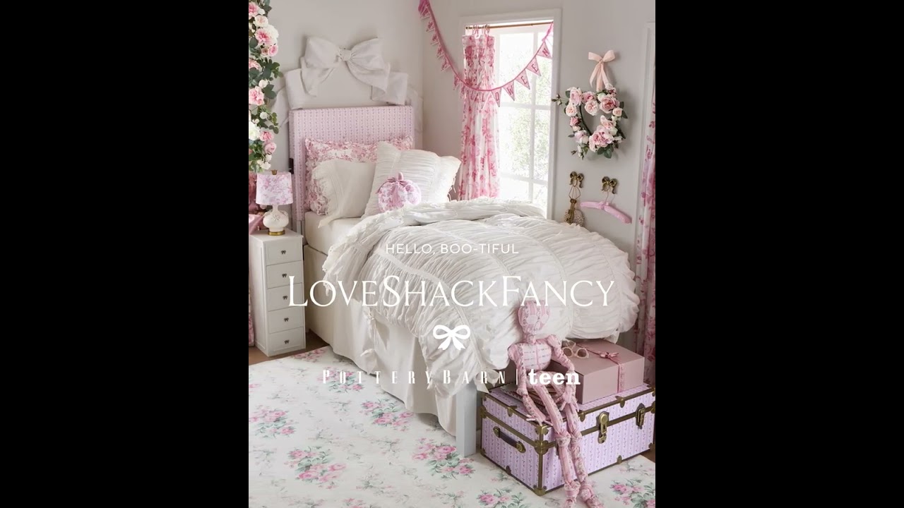 New LoveShackFancy x Pottery Barn Teen Halloween Collection
