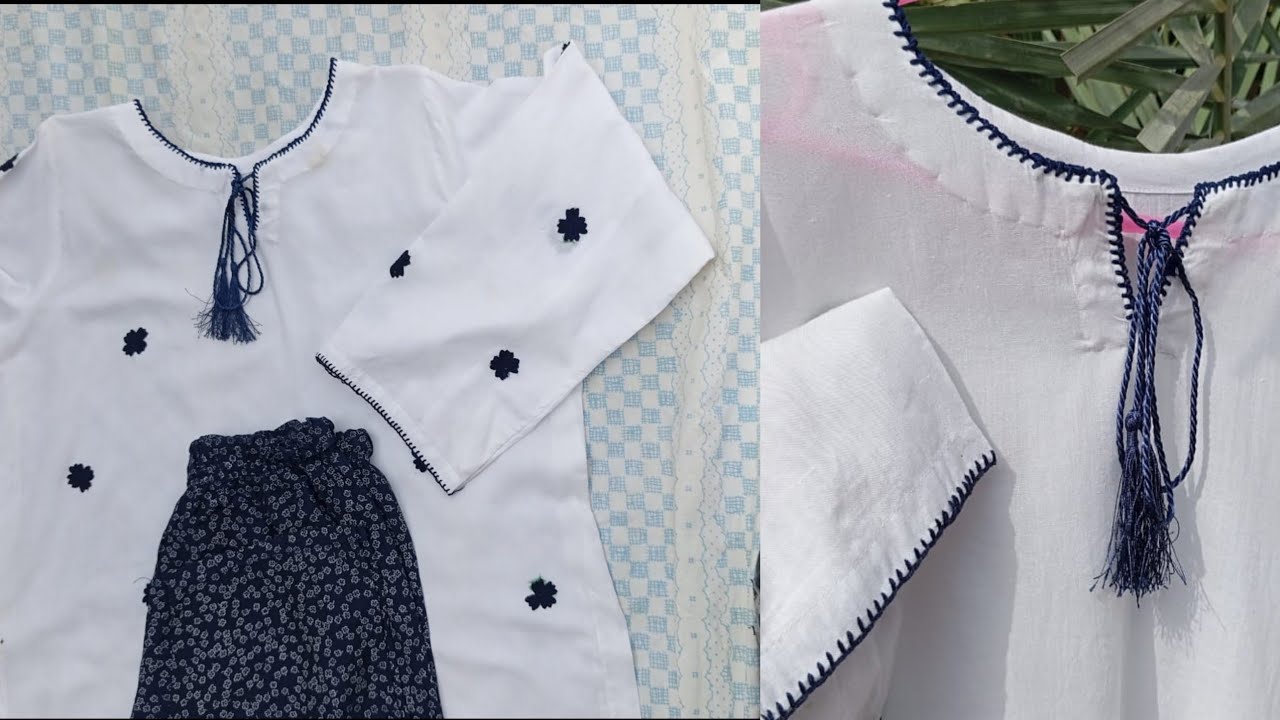 Beautiful Embroidery Shirt Design Ideas | Stylish & Easy Patterns#Embroidery kurti design 