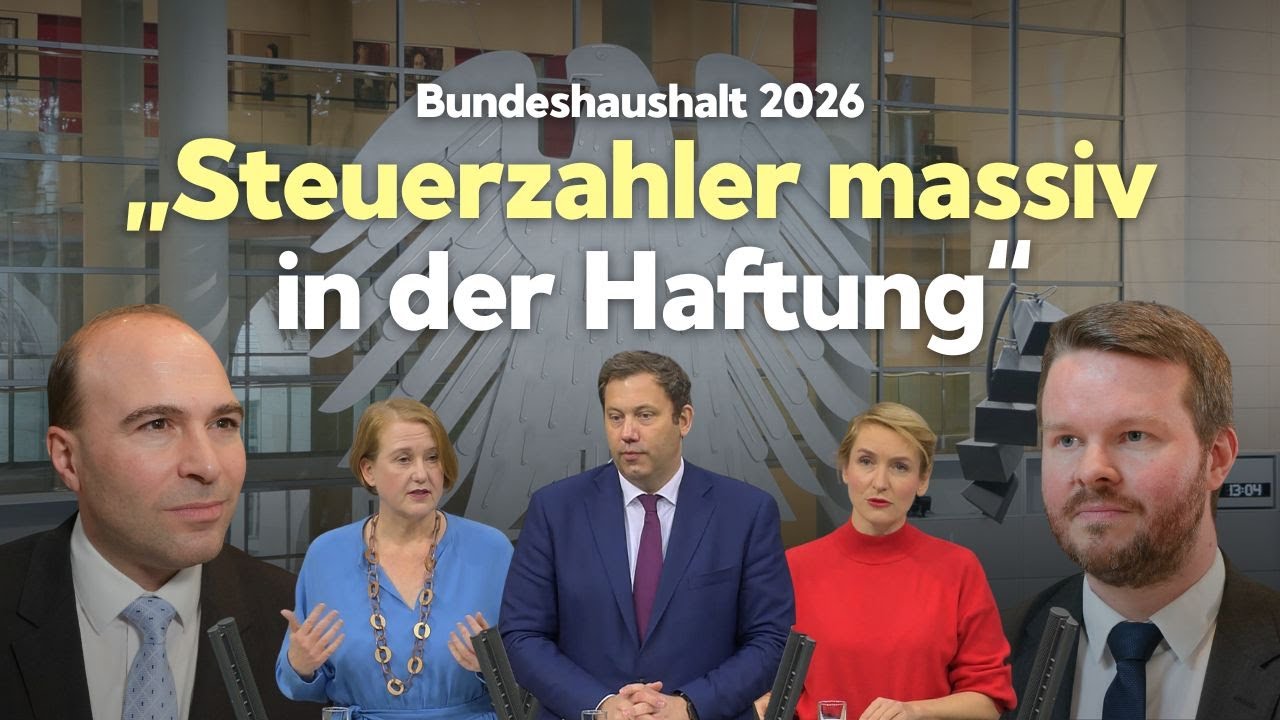 66 Milliarden Zinsen bis 2029: Bundeshaushalt 2026 mit „Rekordinvestitionen“ beschlossen