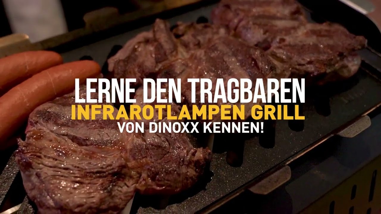 Dinoxx – Grillen drinnen und draußen, ganz ohne Komplikationen. e-DXX Plug n' Play