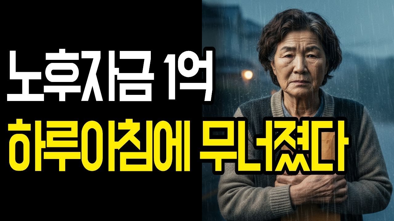 치매 친정엄마, 퇴직금 날린 남편… 노후자금 1억의 끝은 참혹했습니다 #노후자금 #치매 #효도 #가족 #감동 #시니어 #인생이야기 #눈물