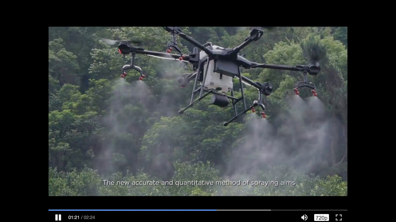 DJI Agras series drone Fruit Tree Mode 2 0