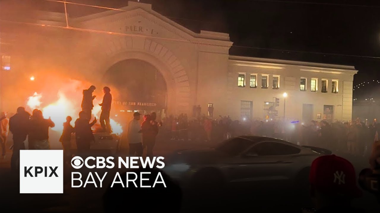 Video shows dozens at sideshows in San Francisco, Oakland