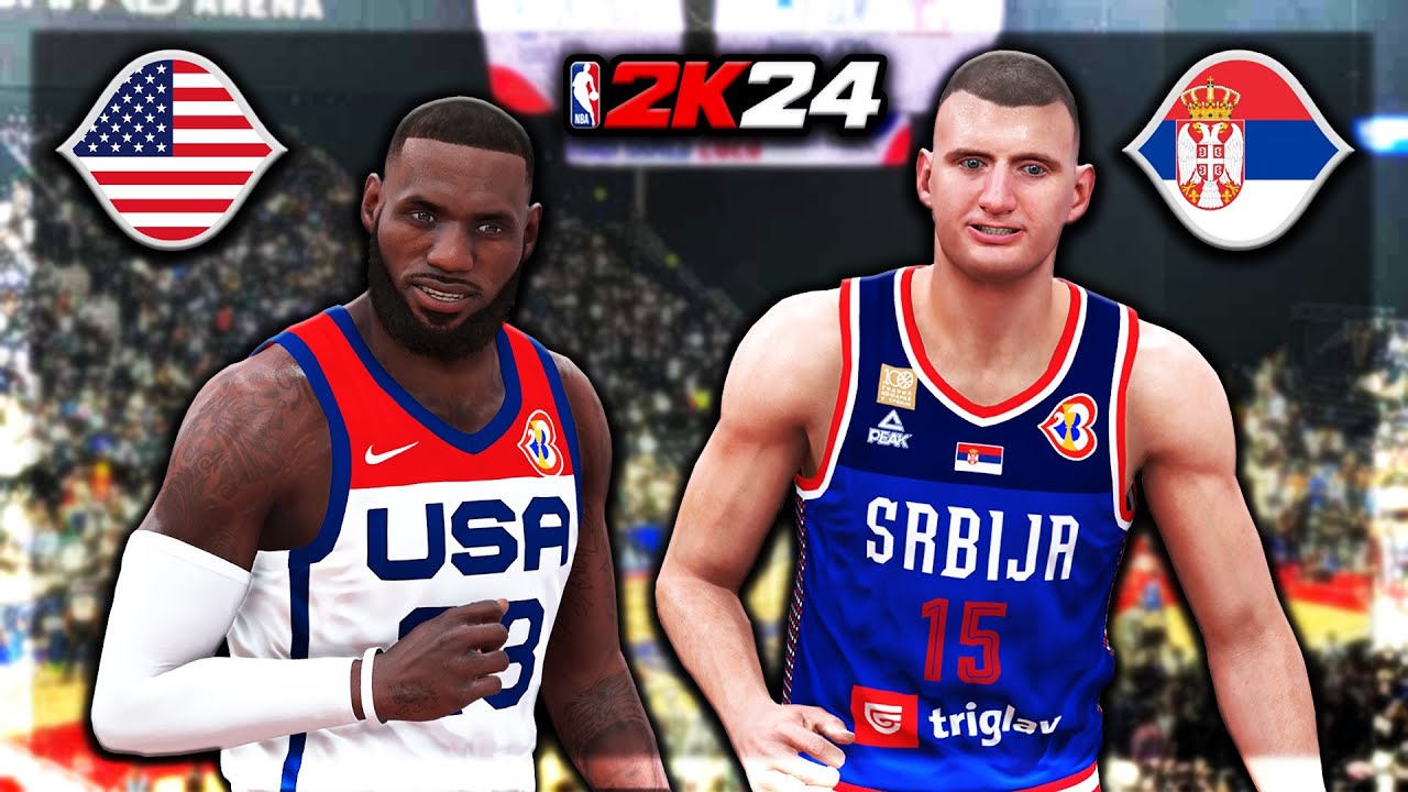Team USA vs. SRBIJA - NBA 2K24