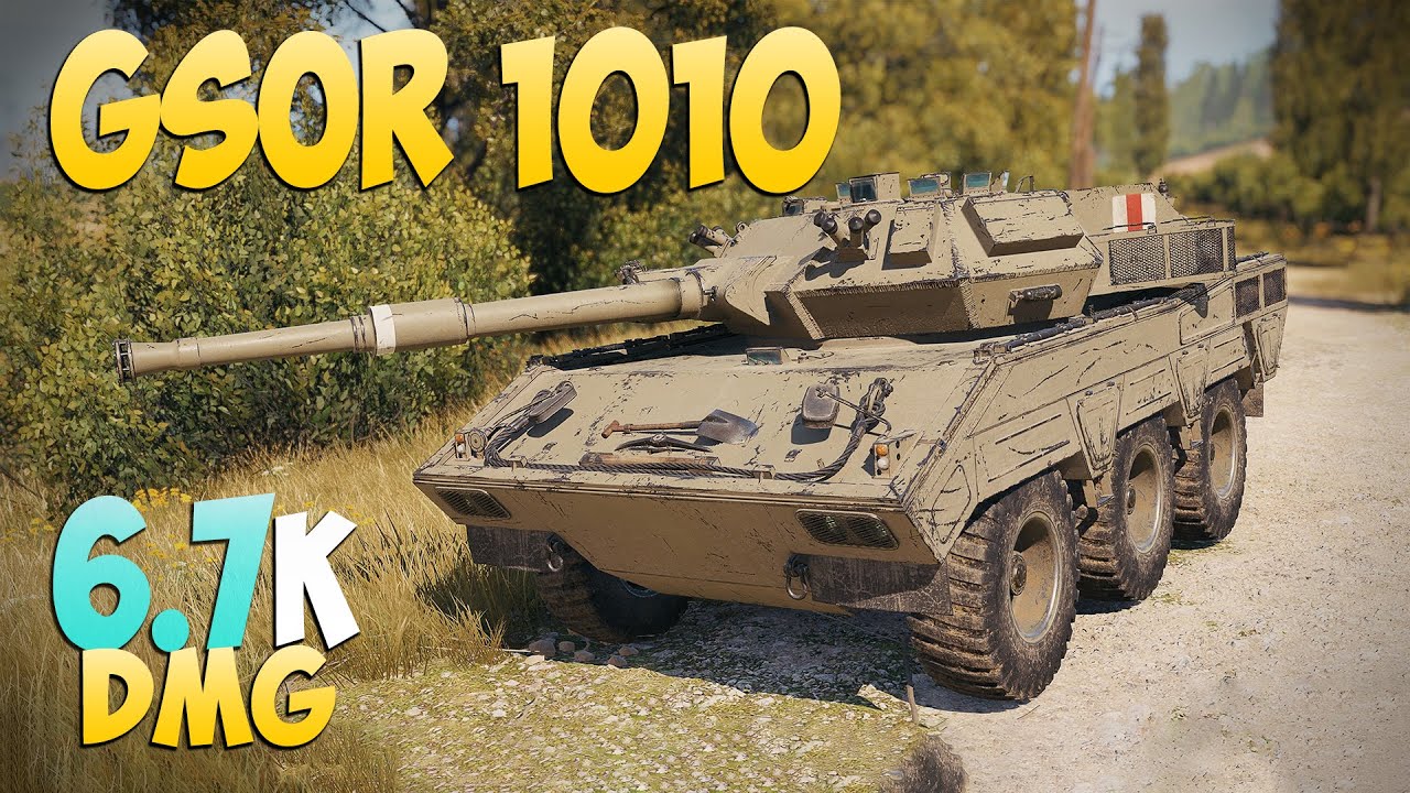 GSOR 1010 - 6 Kills 6.7K DMG - Бурный! - Мир Танков