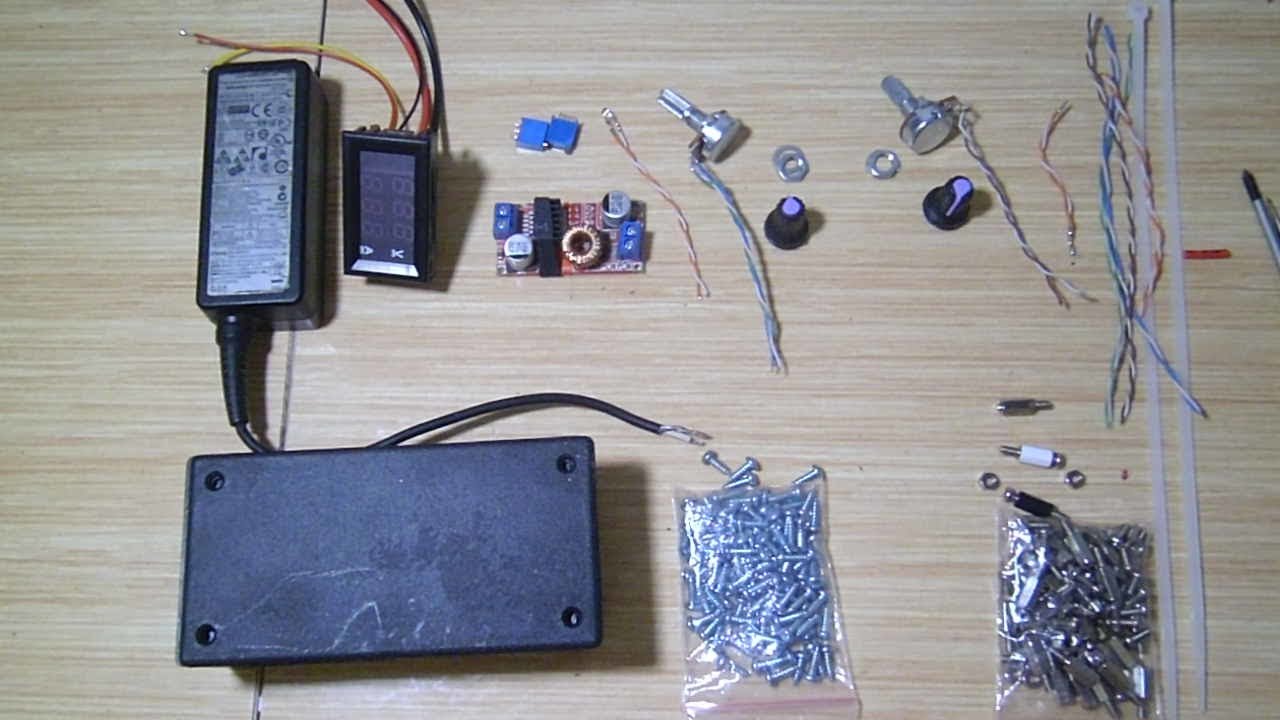 DIY BUAT POWER SUPPLY DENGAN ADAPTOR CHARGER LAPTOP DAN BOARD XL4015 CC CV