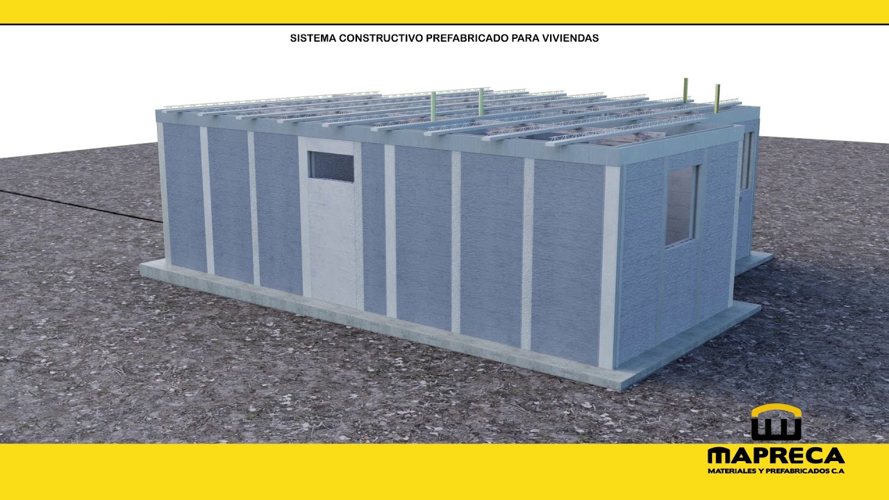 Kit Constructivo para Casa Prefabricada en Concreto u Hormig&oacute;n Mapreca
