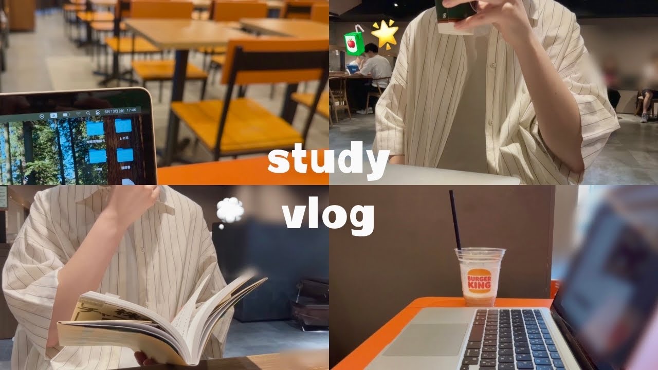 【study vlog】大学と勉強と自炊に励む大学生の日常💻