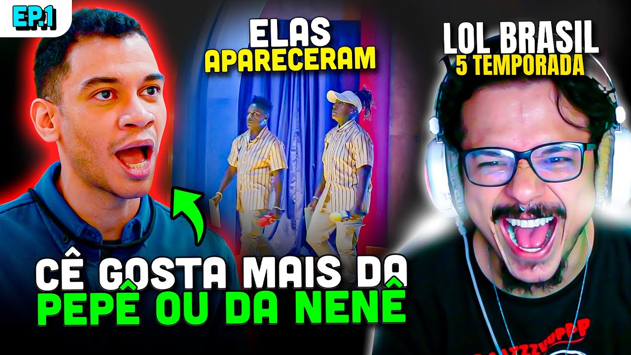 🔥 LOL BRASIL 5: A PIADA QUE QUEBROU O IGOR GUIMARÃES!