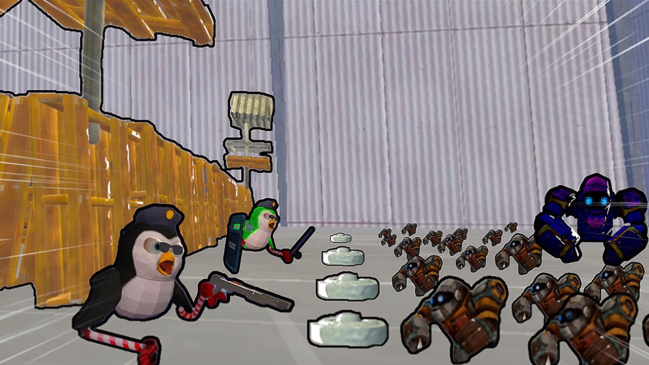 My FORTRESS VS an ARMY of ROBOTS In Animal Company! Timmy lore part3!