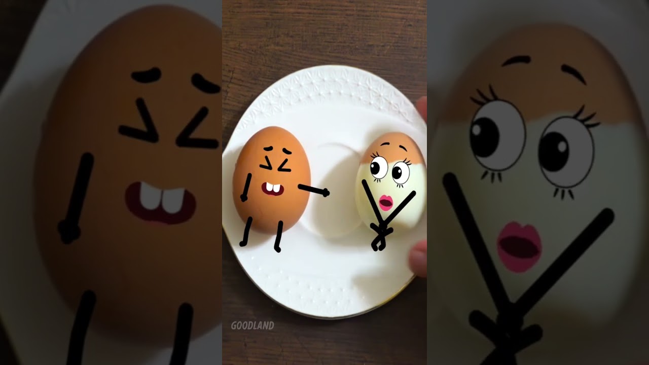 Goodland | Naked Eggs 🥚#goodland #shorts #doodles #doodlesart #eggs #naked