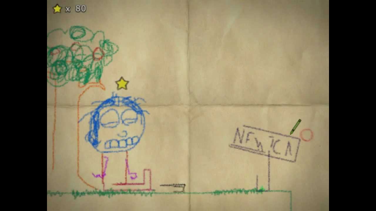 Crayon Physics Deluxe Play Through Last Few Levels!! First Attempts COOL Game!