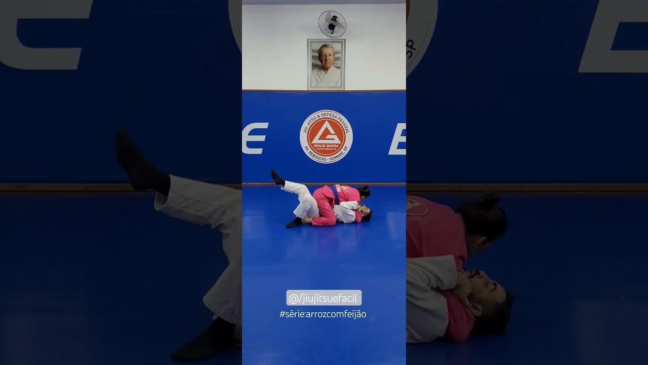 invers&atilde;o da montada por baixo. S&Eacute;RIE: Arroz com feij&atilde;o. O b&aacute;sico que resolve. #jiujitsuefacil #basic